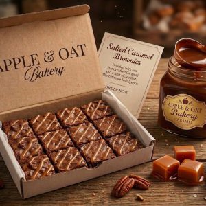 Salted Caramel Brownie